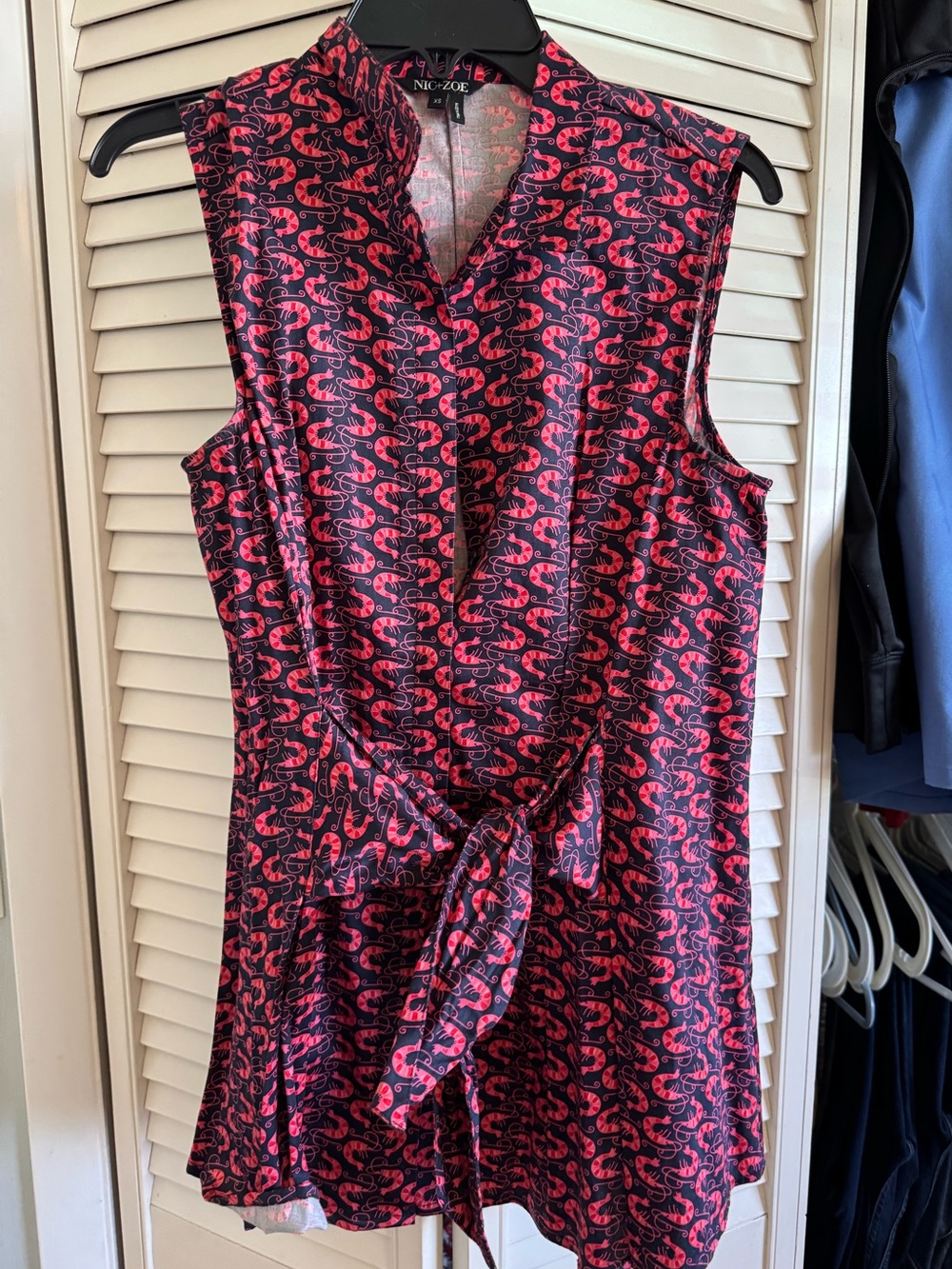 NIC+ZOE Shrimp Blouse